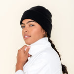 Black Golightly Cashmere Watchcap
