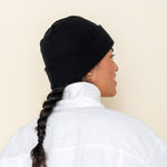 Black Golightly Cashmere Watchcap 