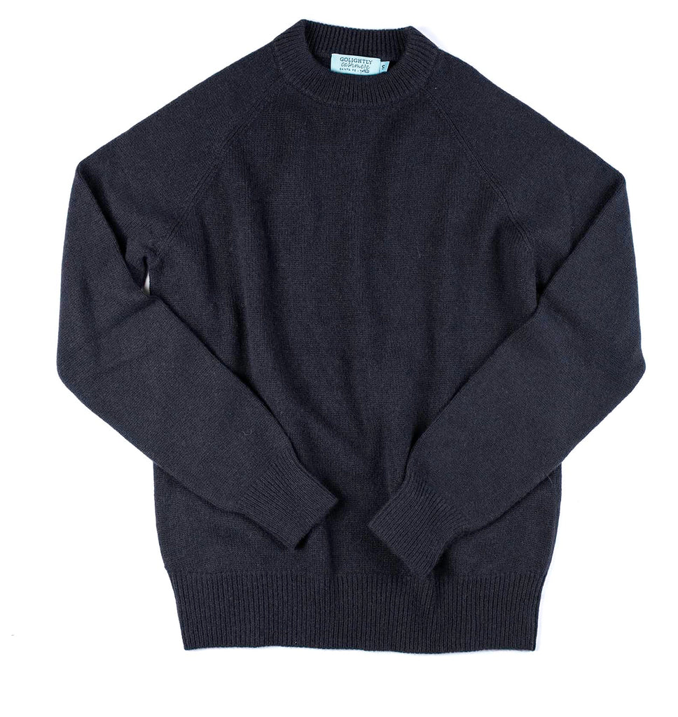 Men's Raglan Crew – Golightly Cashmere